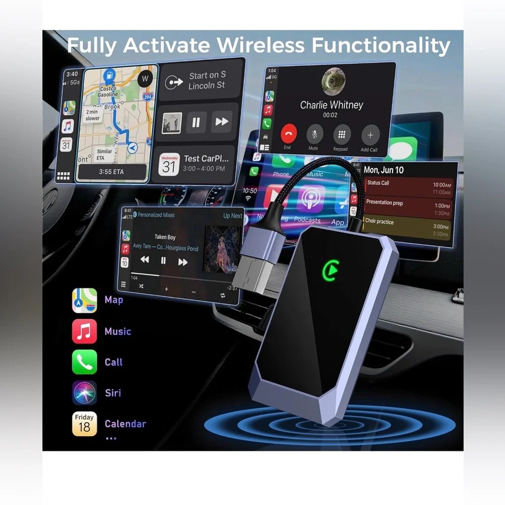 Wireless CarPlay Adapter for Apple iPhone (new)